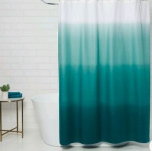 THRESHOLD Ombre Shower Curtain Seafoam Green